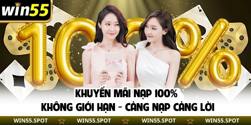 Khuyến mãi nạp 100%