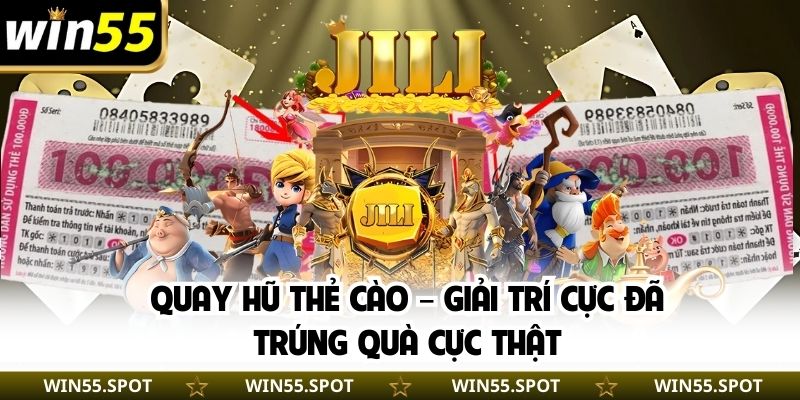 quay hũ thẻ cào