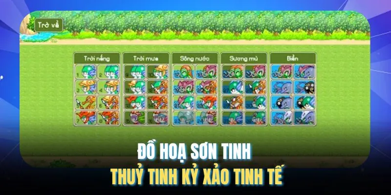 Đồ hoạ sơn tinh thuỷ tinh kỷ xảo tinh tế